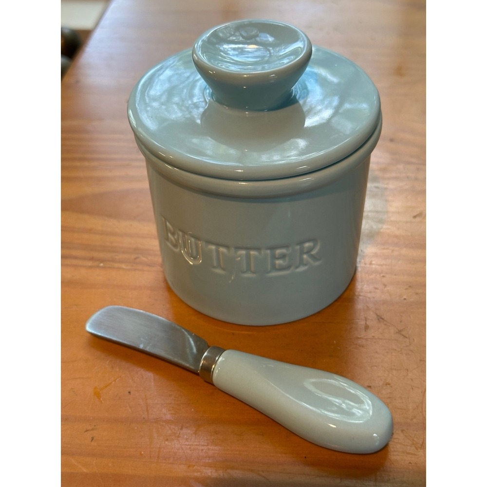 Butter Bell Crock light blue Kitchen Tools